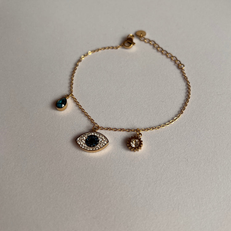 Evil Eye Dainty Bracelet