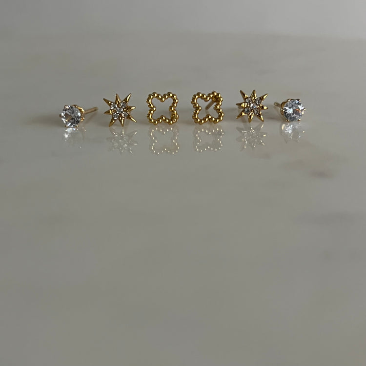 Gaze Earrings Set