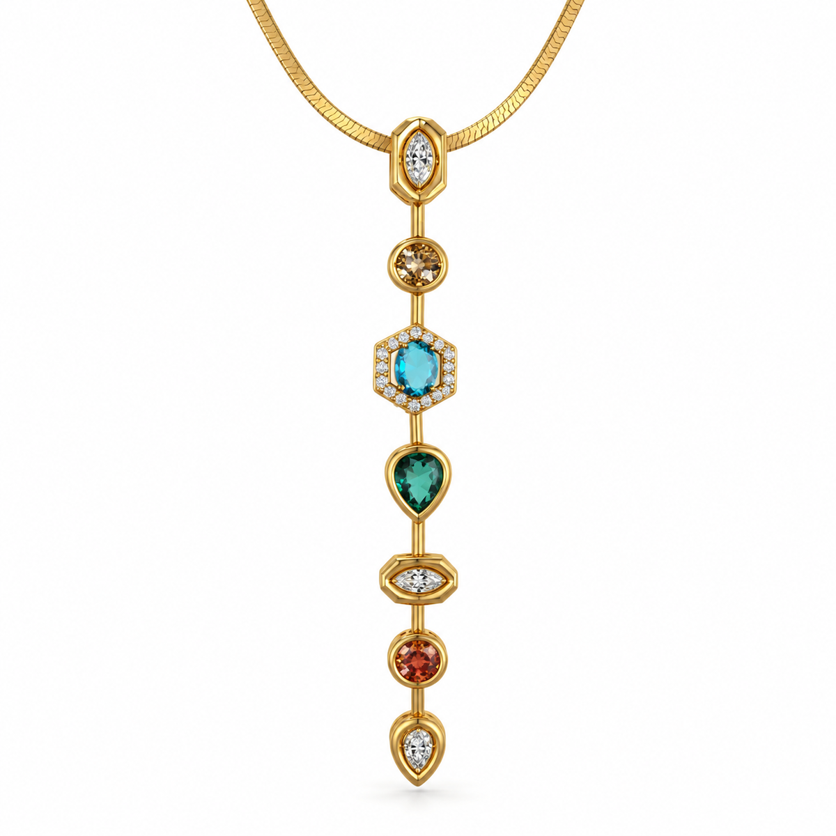 Arnate Drop Necklace