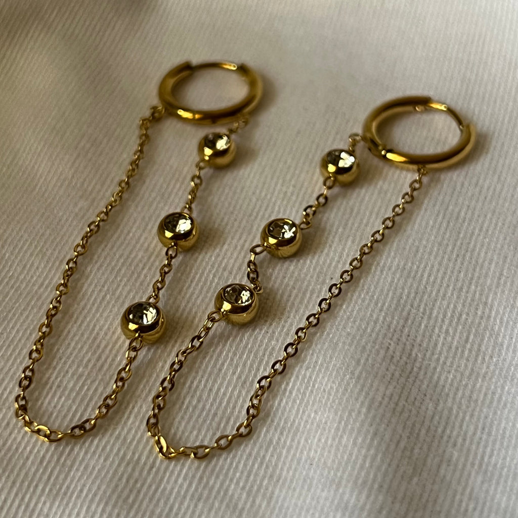 Lainey Jo Crystal Earrings