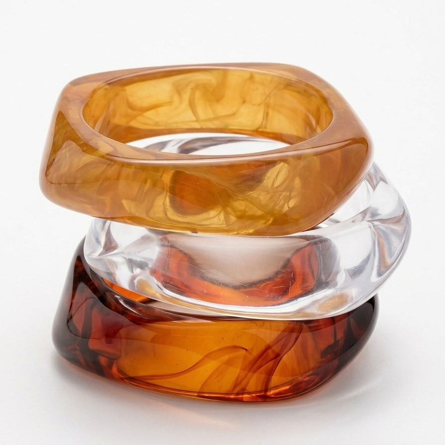 Barret Resin Bangles Stack