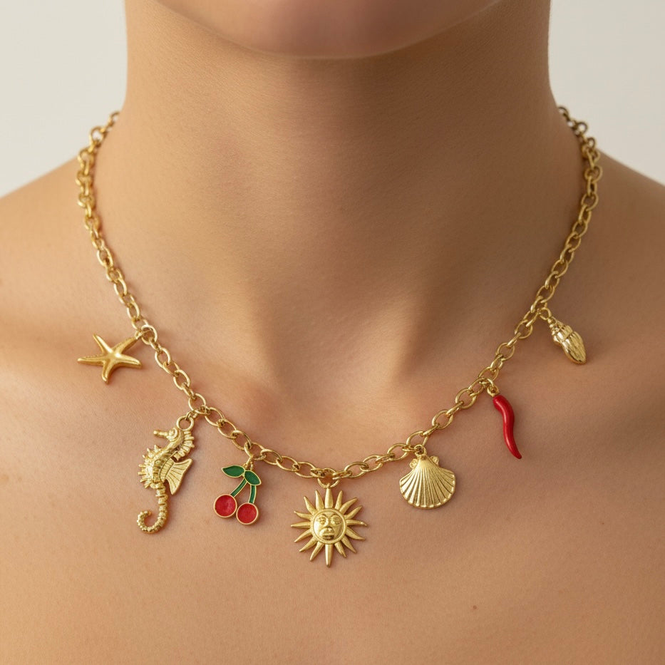 Murphy Charms Necklace