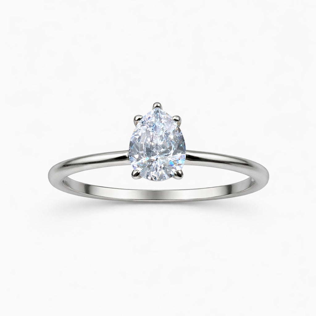 Silver Dew Ring