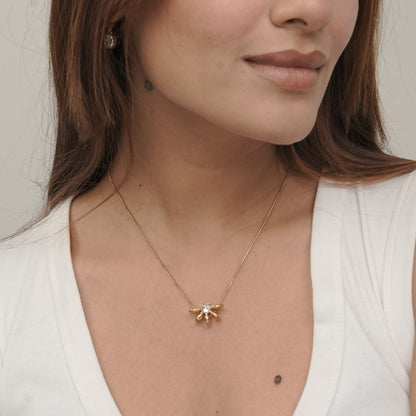 Webster Solitaire Necklace