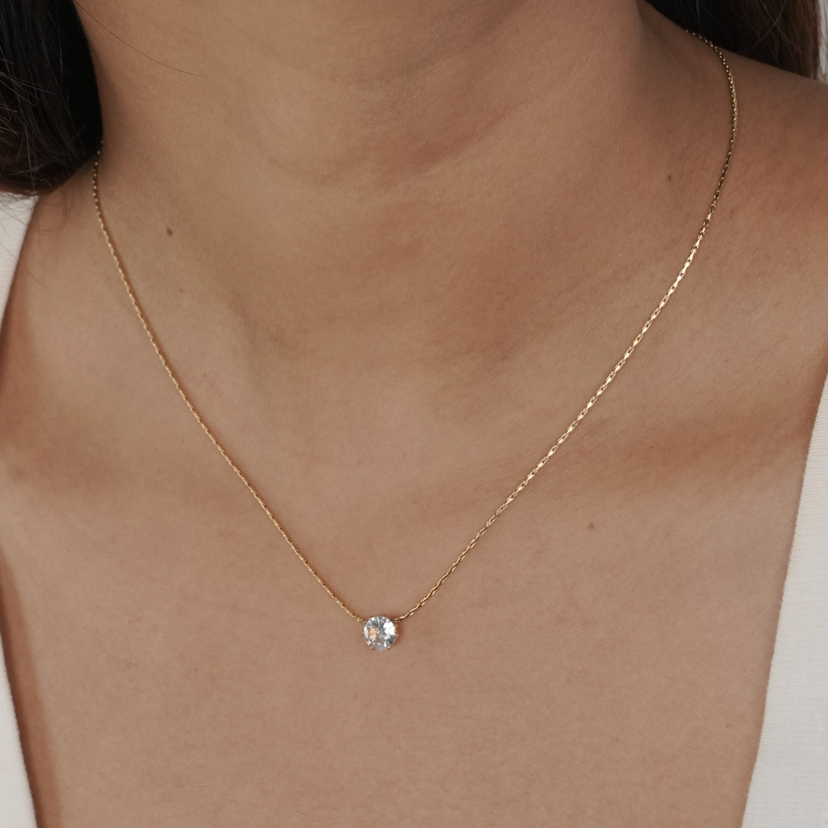 Solitaire Necklace