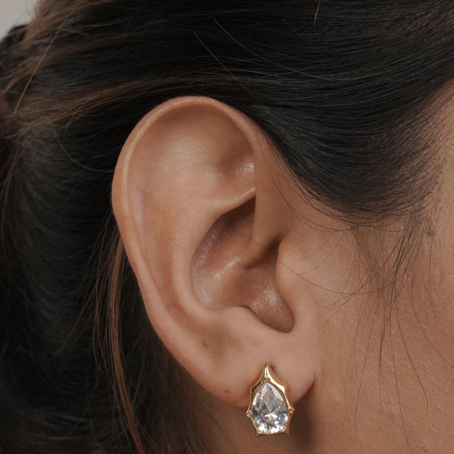 Zaurika Crystal Stud Earrings