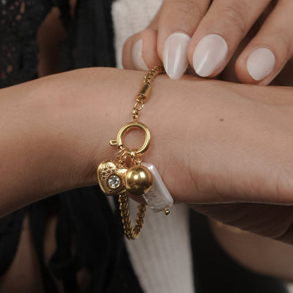 Atlas Charms Bracelet