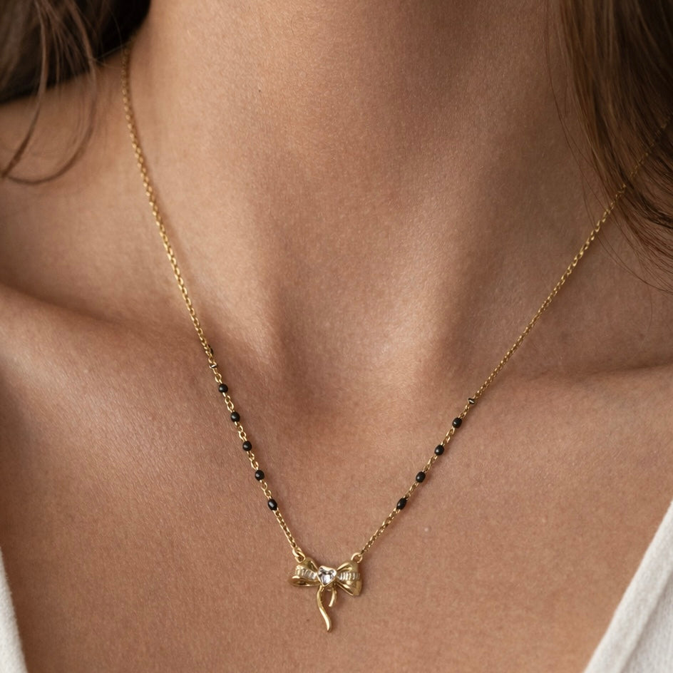 Baguette Bow Mangalsutra