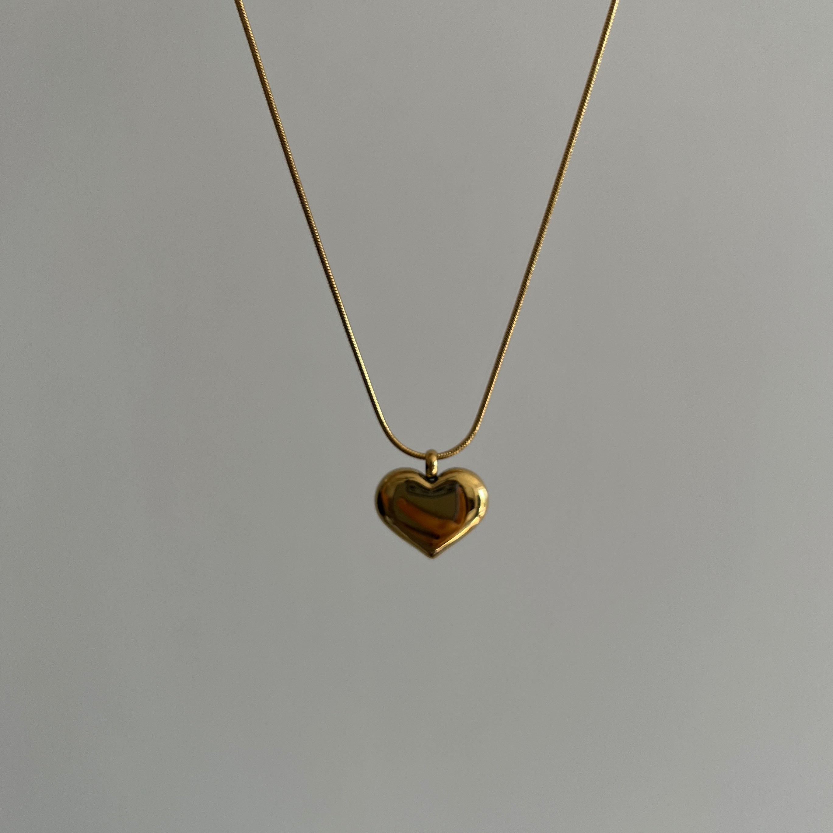 Bubble Heart Necklace