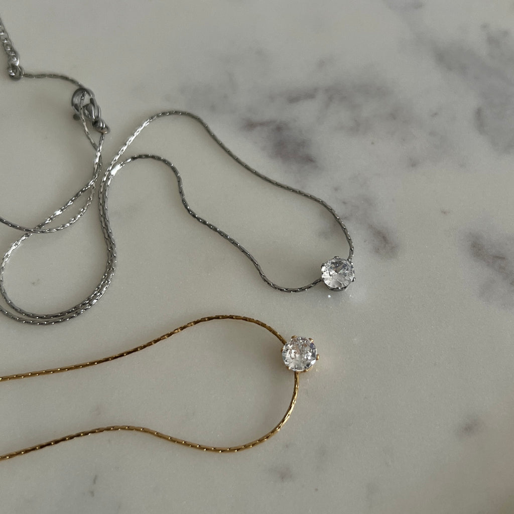 Solitaire Necklace