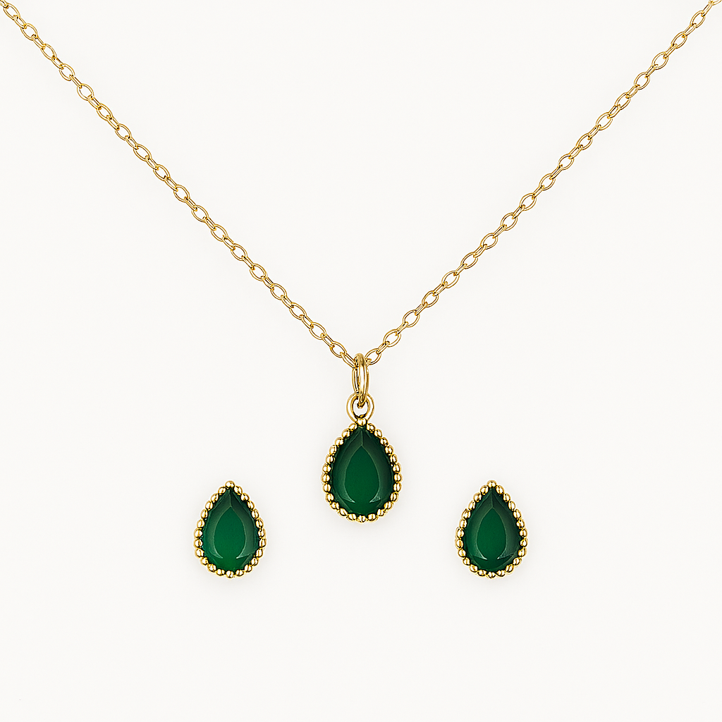 Reign Emerald Set