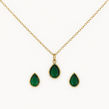 Reign Emerald Set