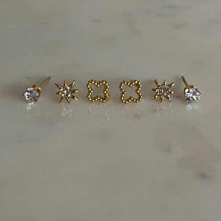 Gaze Earrings Set