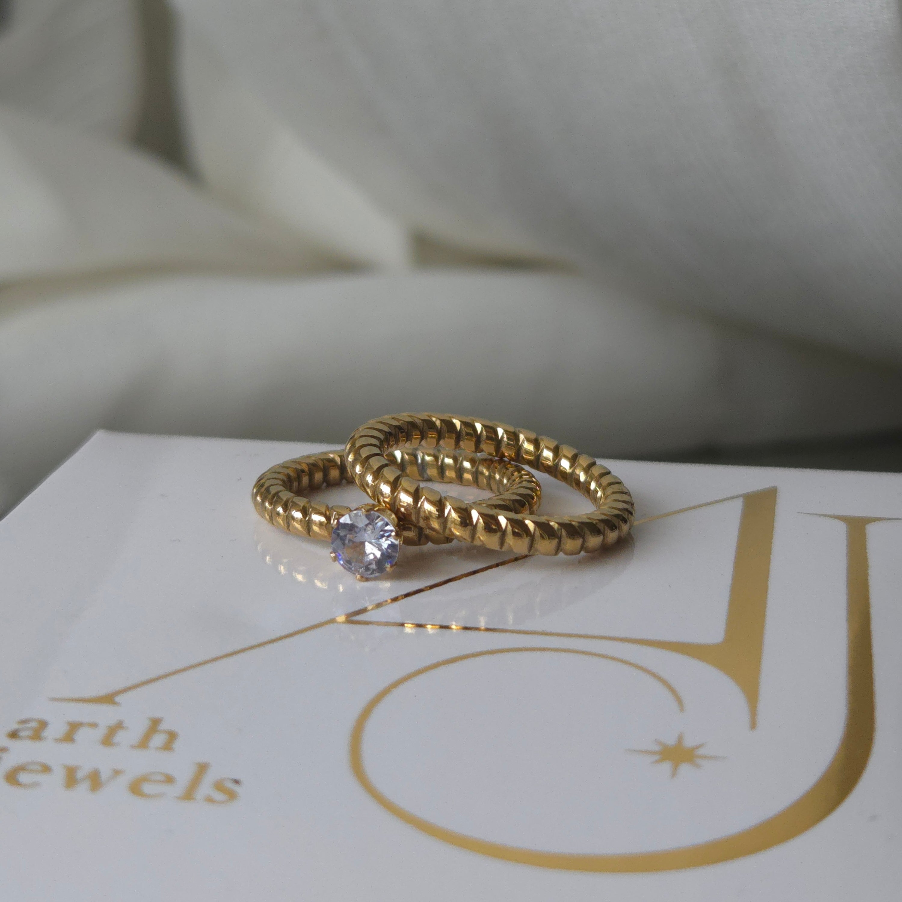 Hadassah Ring Set (set of 2 rings)