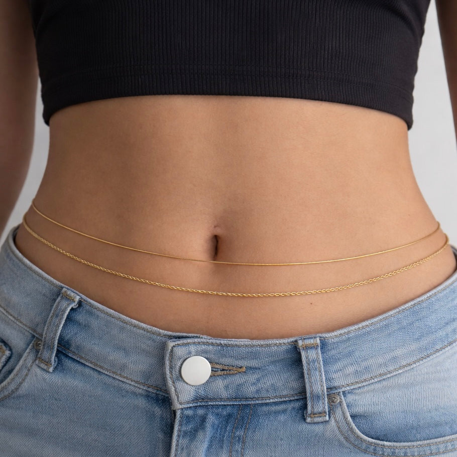 Caspian Layered Waist Chain