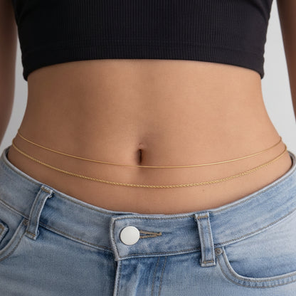 Caspian Layered Waist Chain
