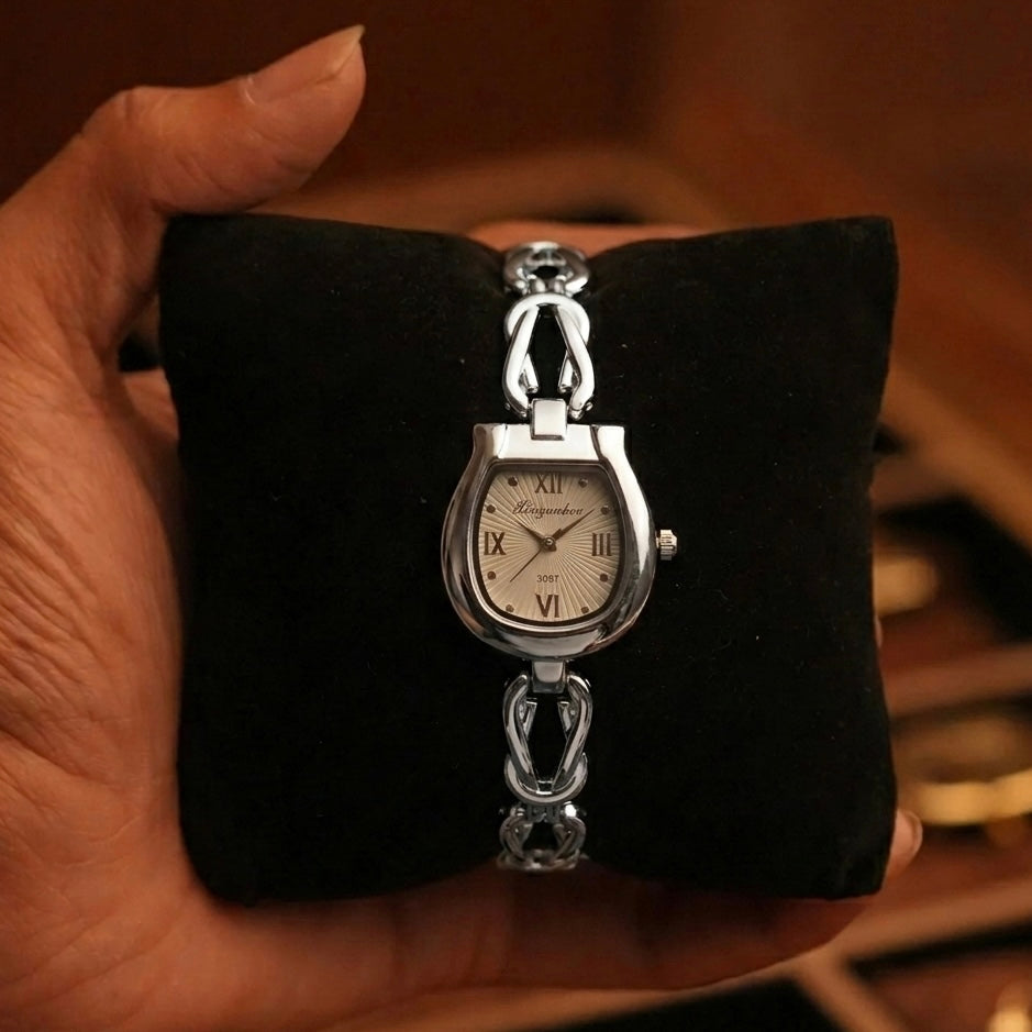 Morgan Silver Vintage Watch