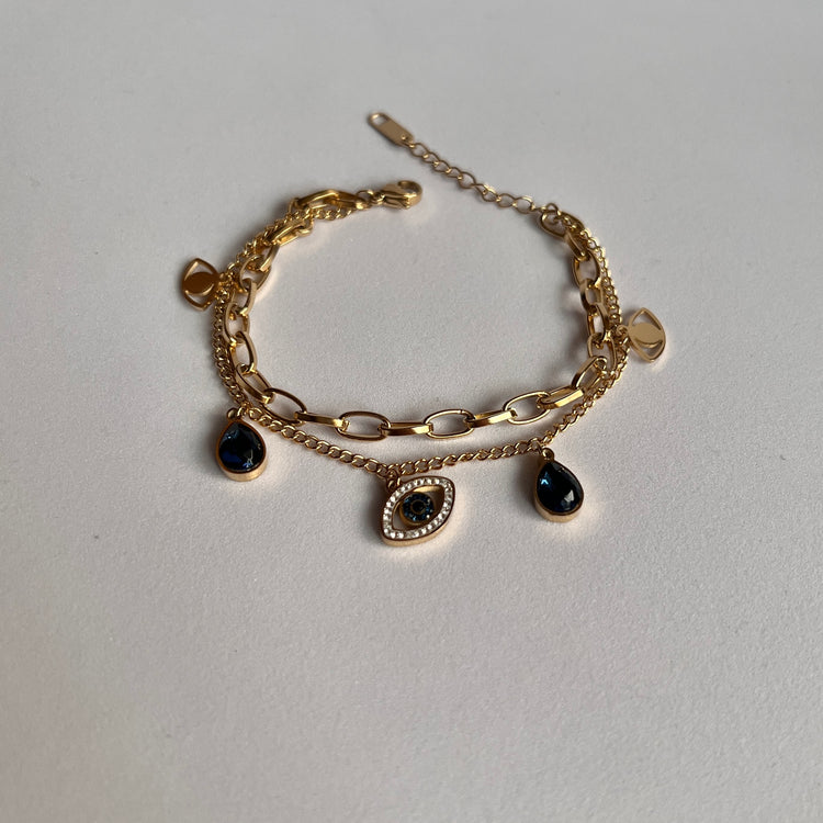 Evil Eye Charms Bracelet