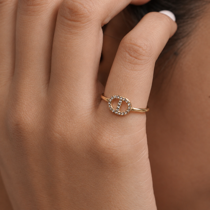 Cacio Studded Ring