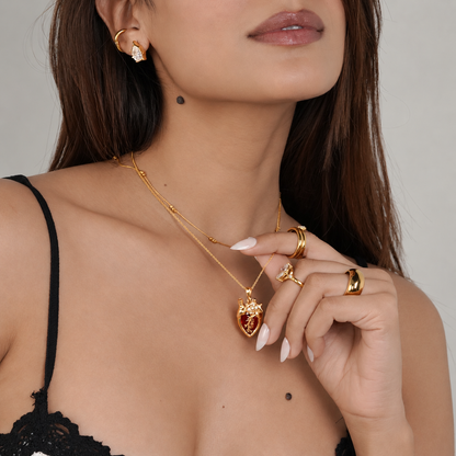 Anatomy Heart Necklace