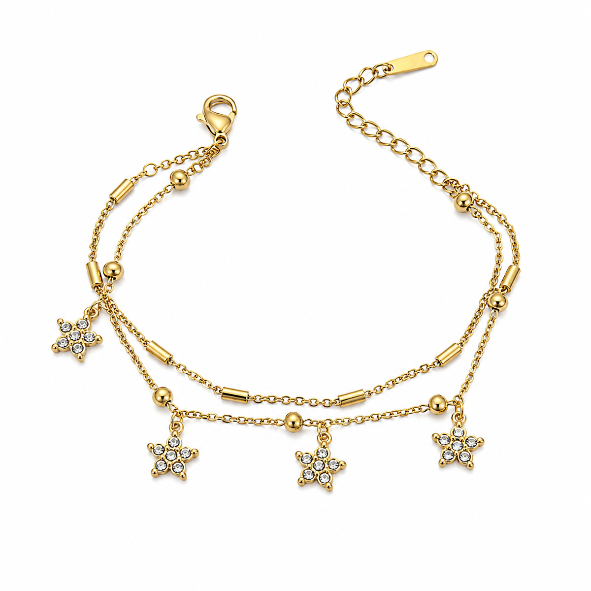 Crimsons Stack Bracelet