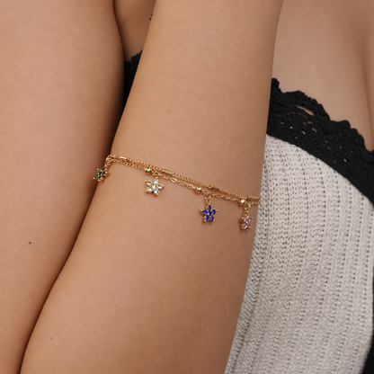 Crimsons Stack Bracelet