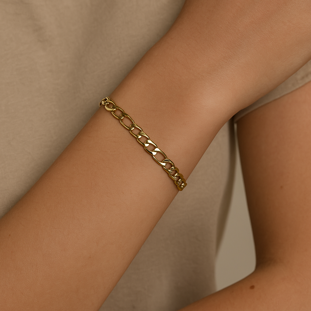 Figaro Chain Bracelet