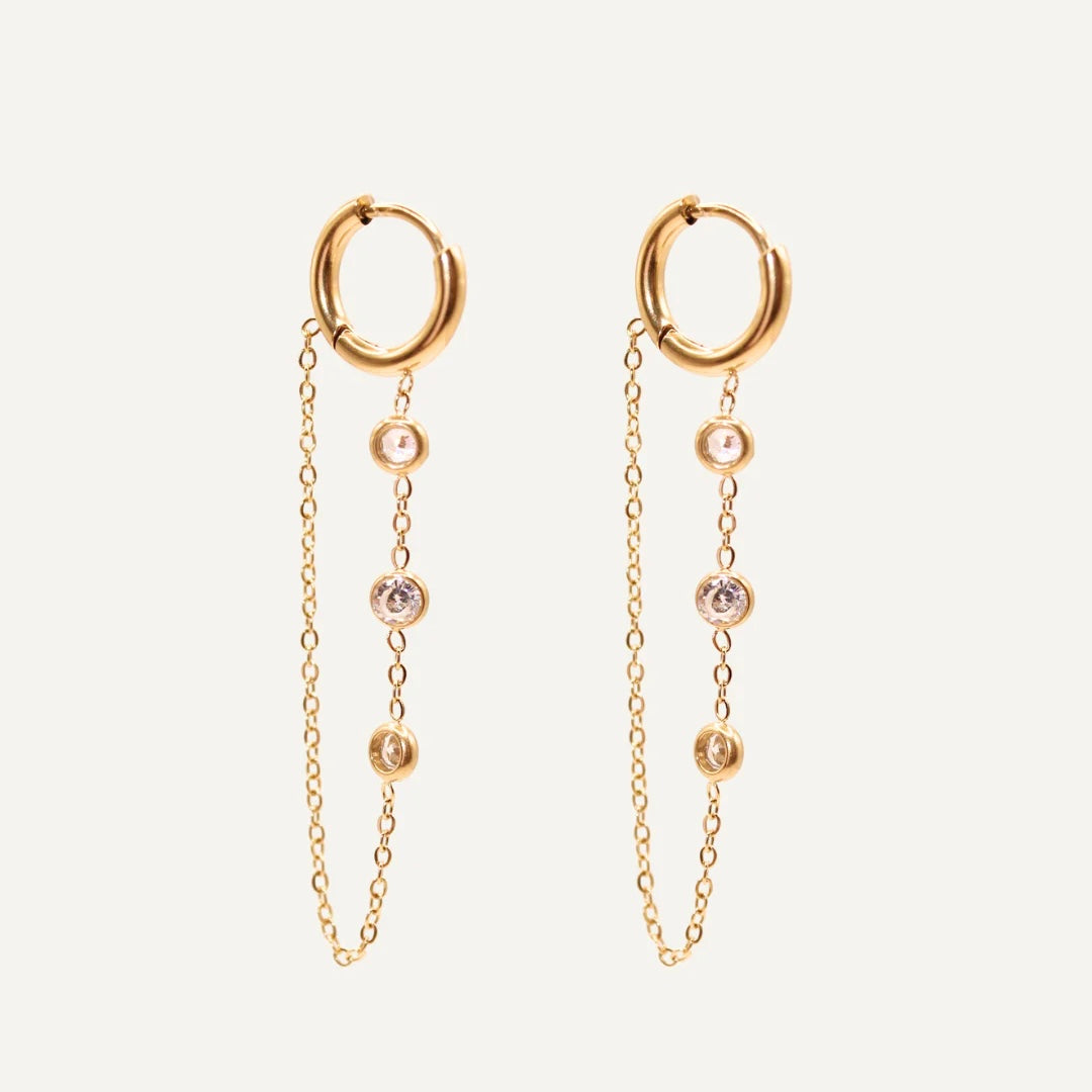 Lainey Jo Crystal Earrings