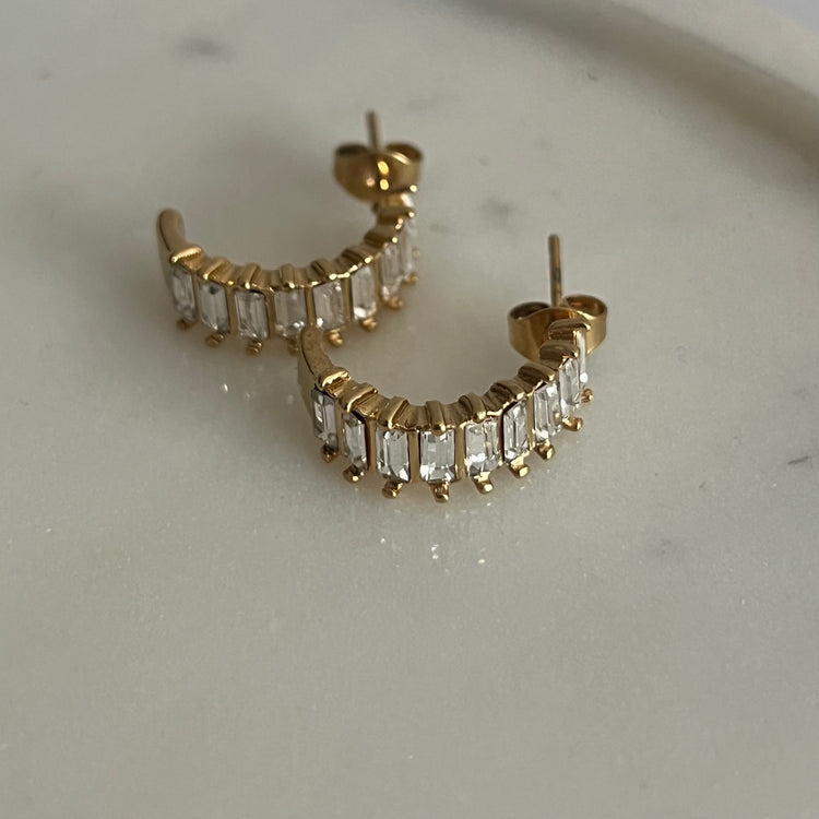 Baguette Earrings