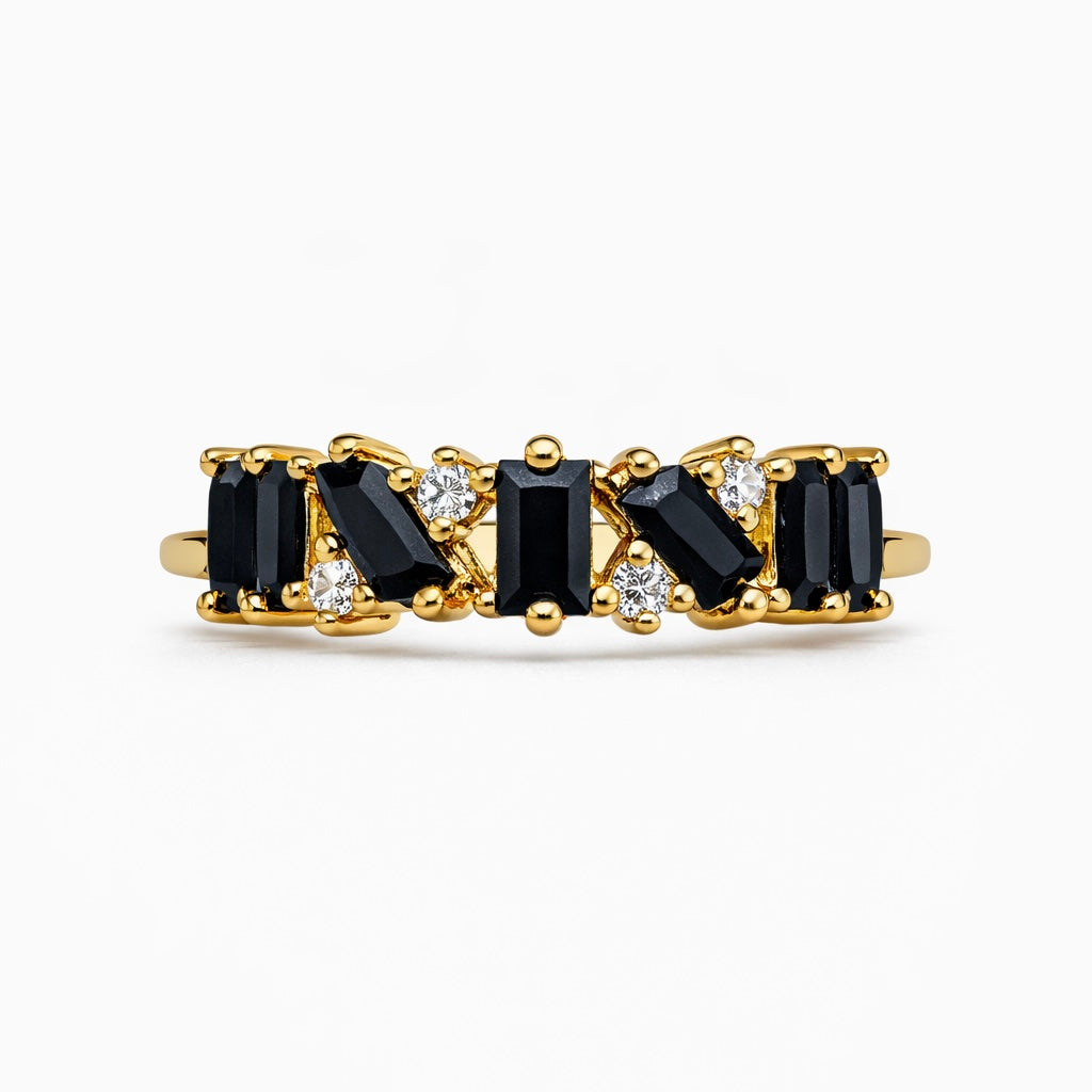 Kairi Baguette Ring (adjustable)