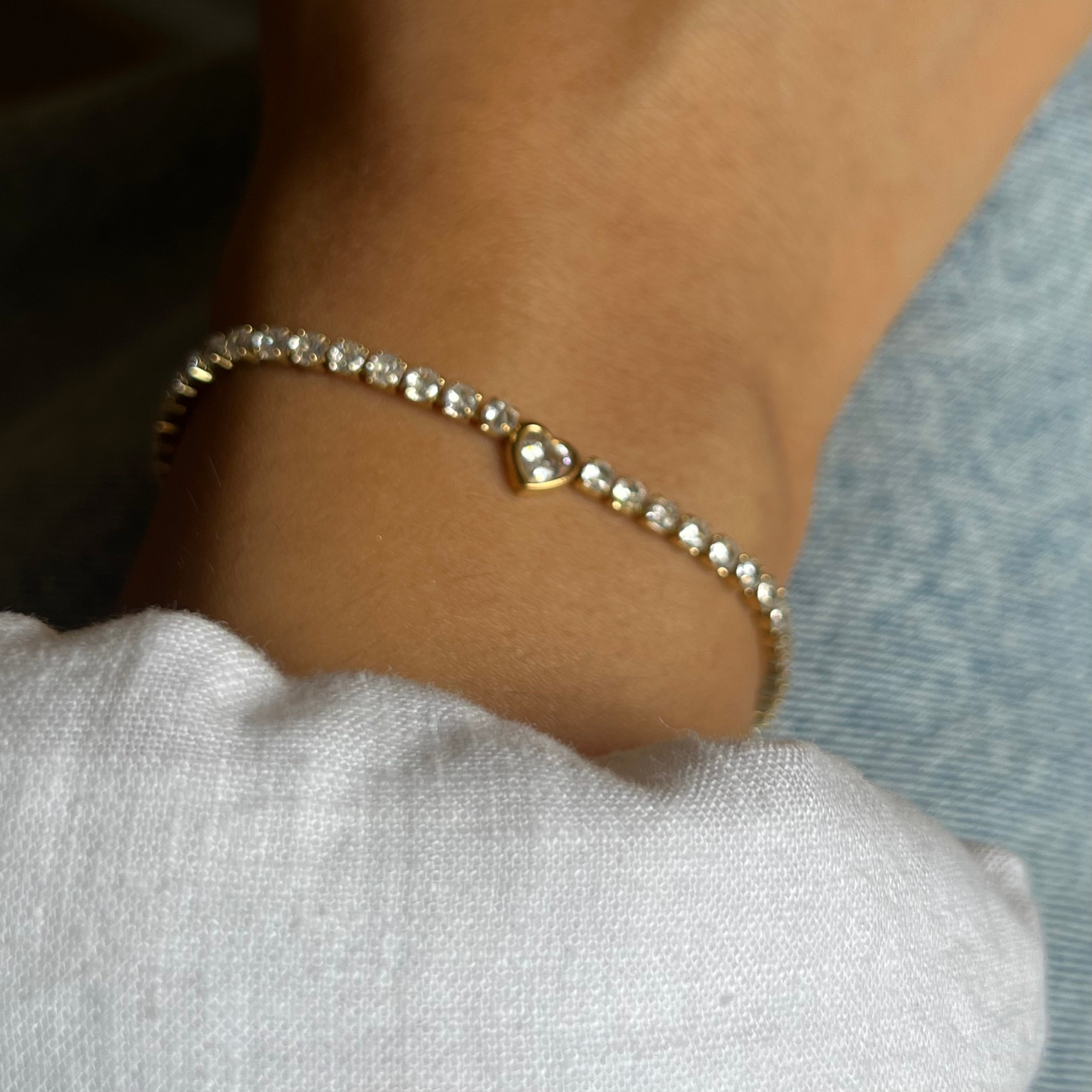 Beau Tennis Bracelet