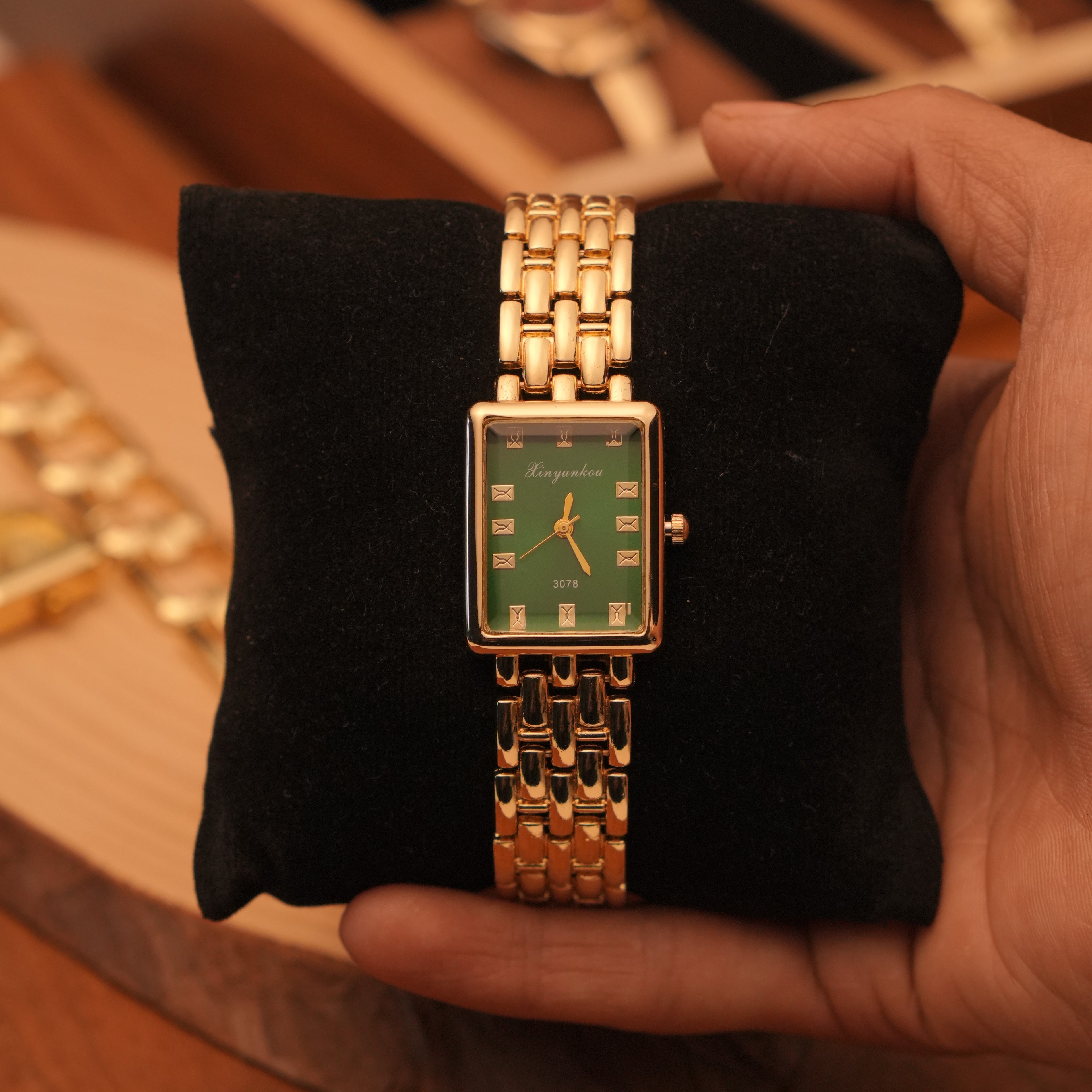 Cormac Emerald Vintage Watch