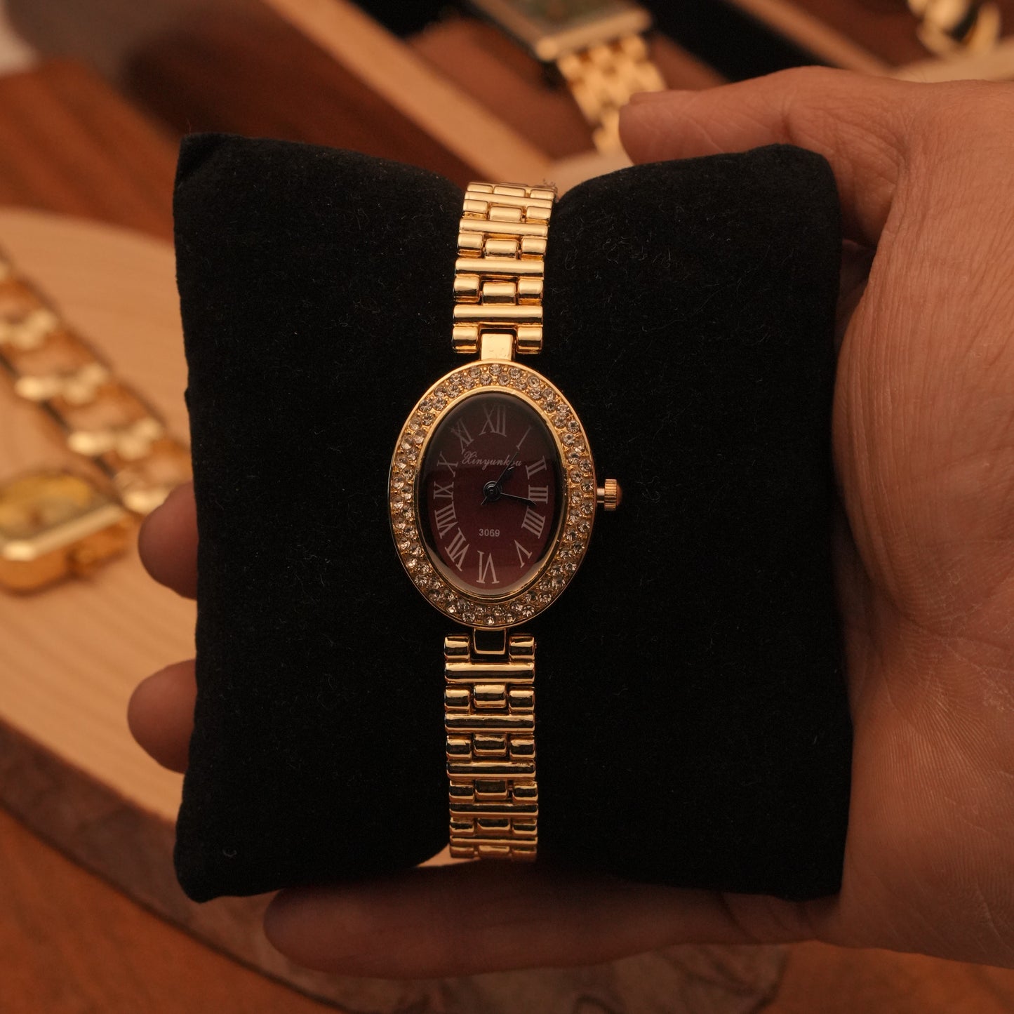 Llyod Vintage Luxe Studded Watch