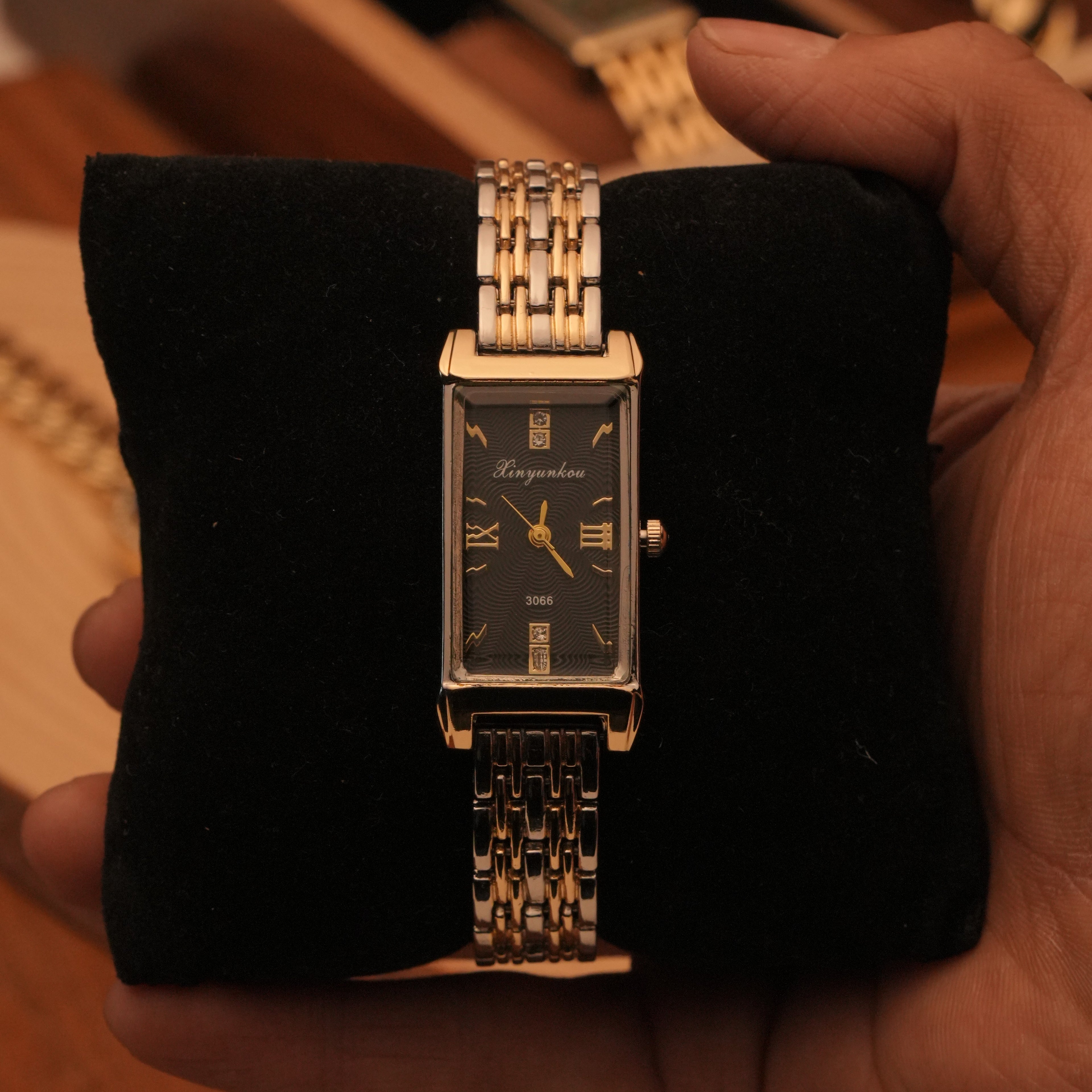Declan Vintage Mix-Metal Watch