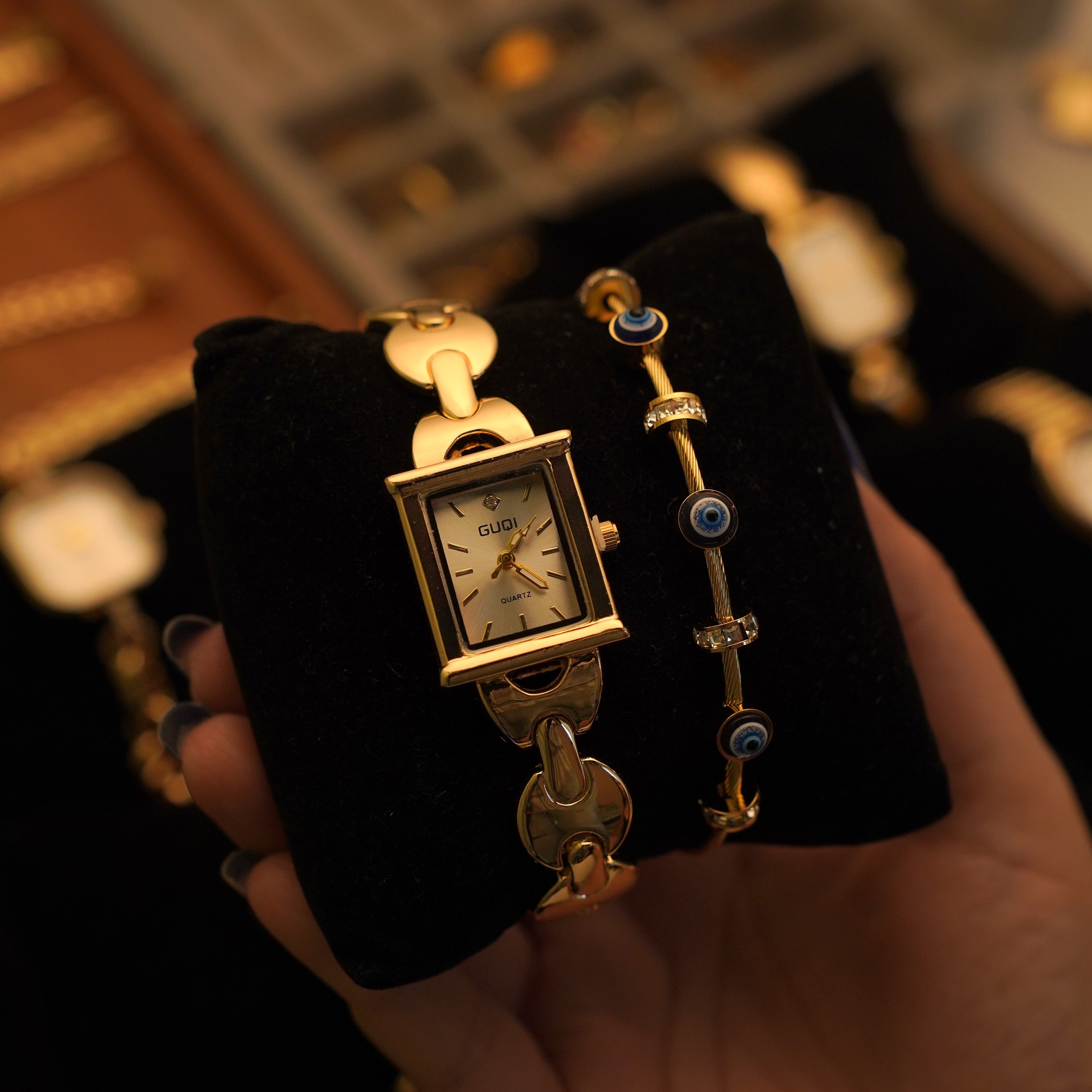 Magnus Evil Eye Watch Stack