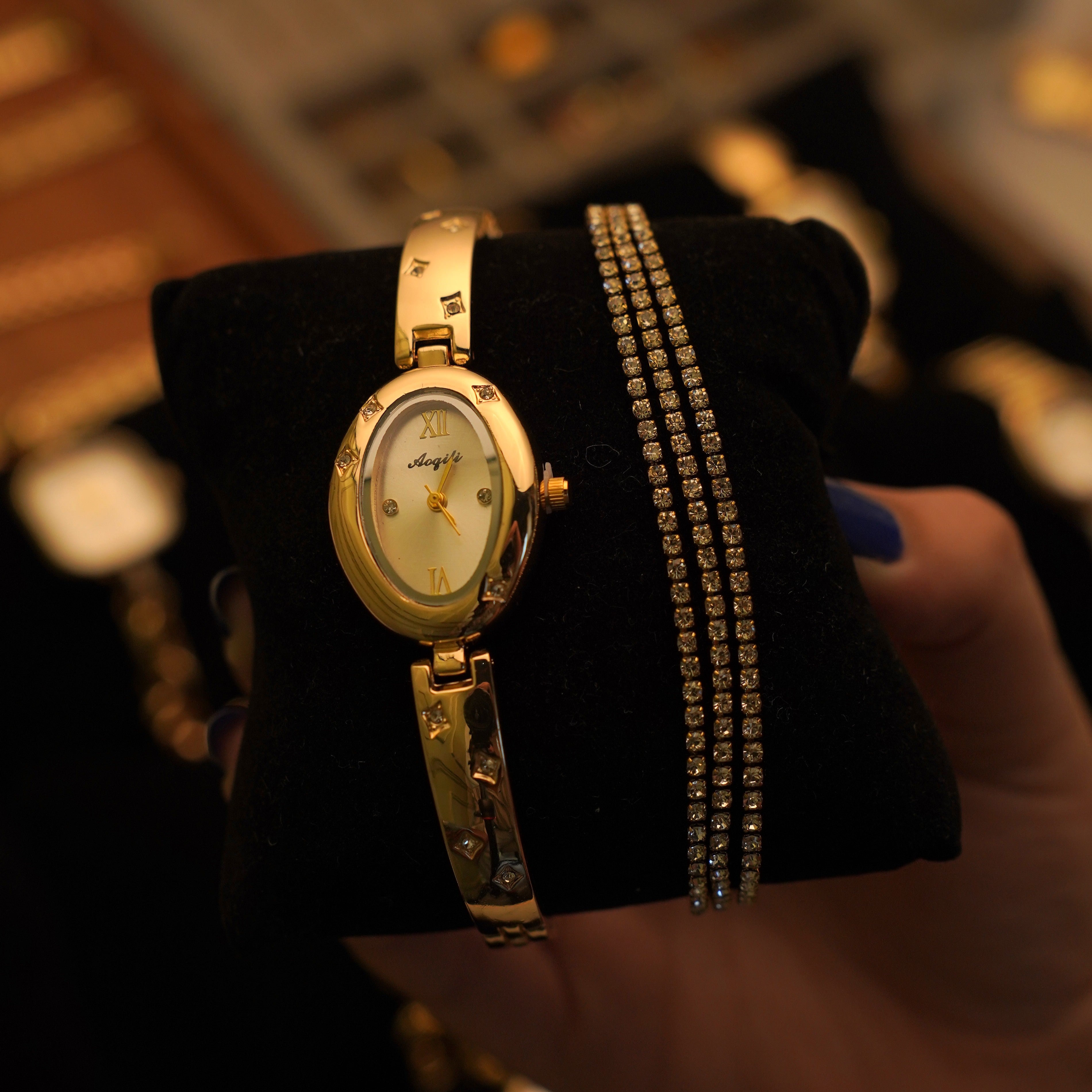 Oliver Luxe Watch Stack