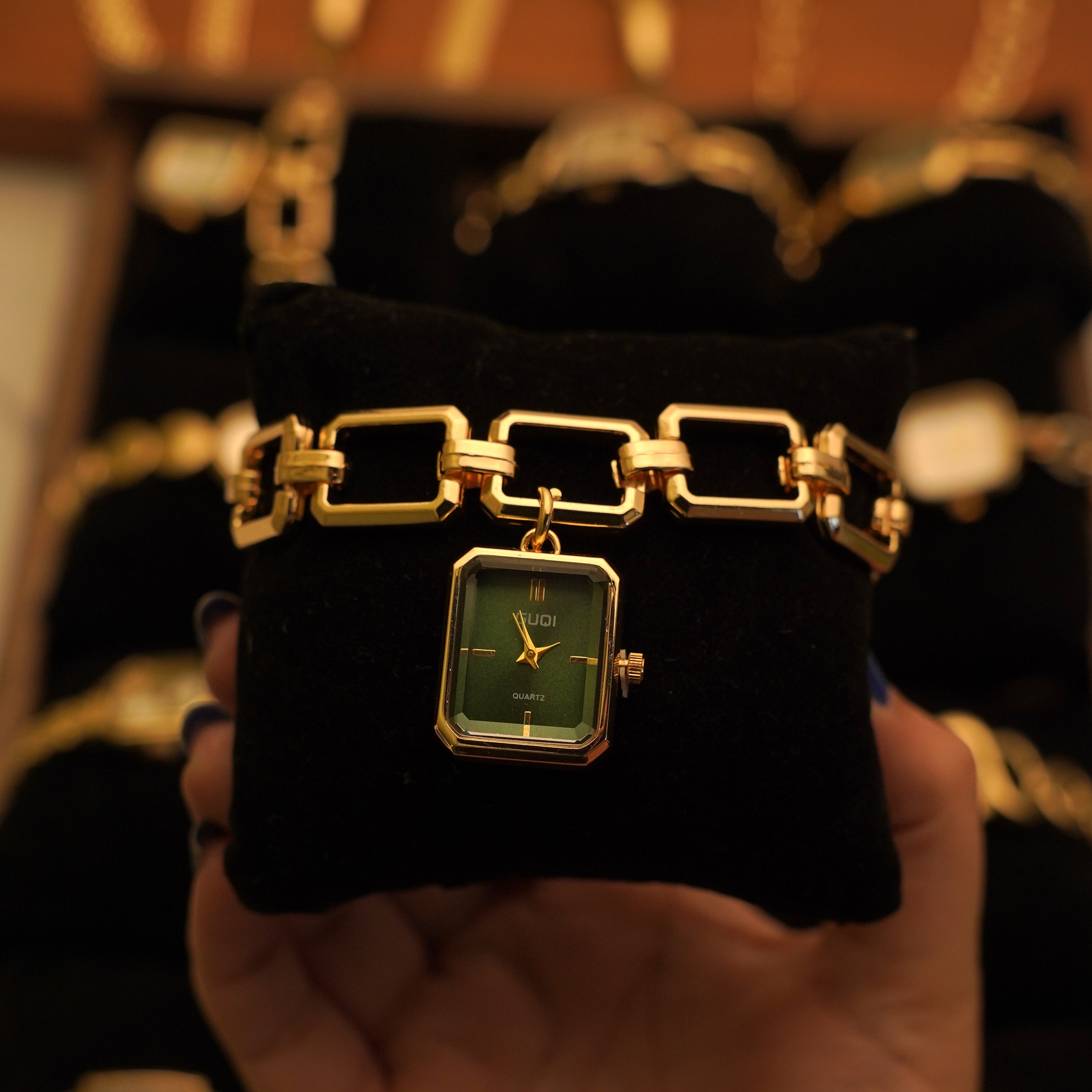 Graham Emerald Watch