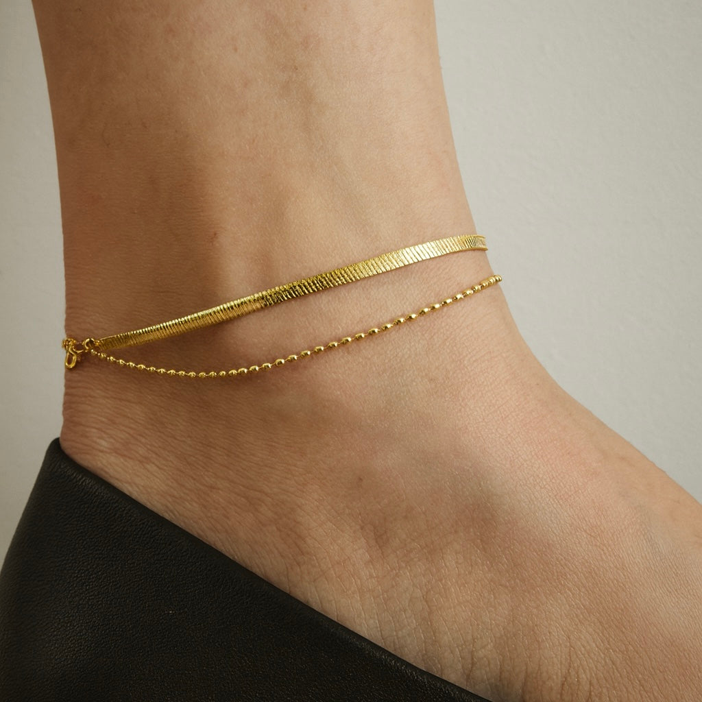 Fay Stack Anklet