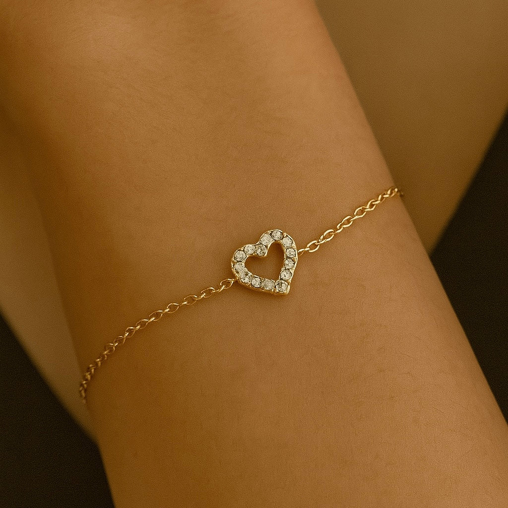 Dainty Love Set (Bracelet, Necklace & Earrings)
