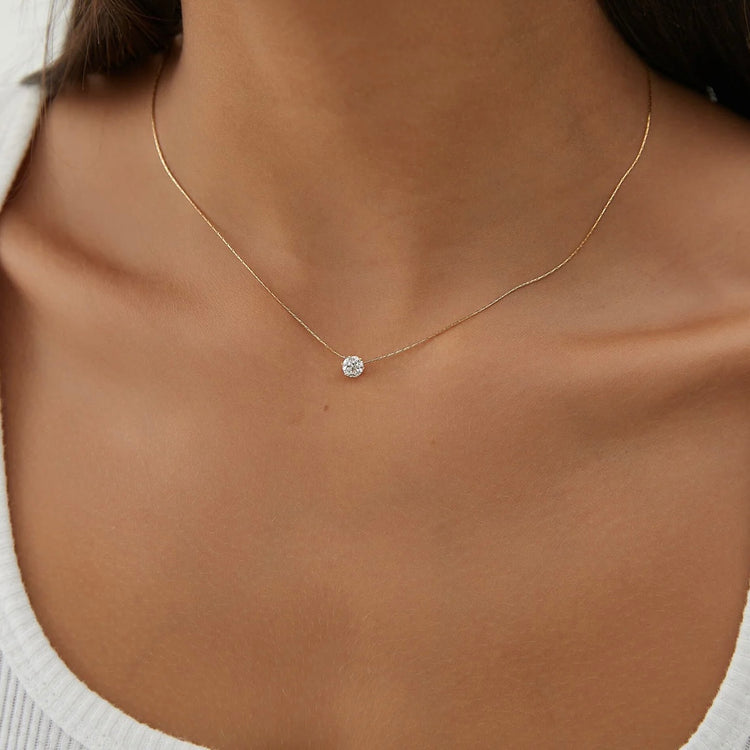 Solitaire Necklace