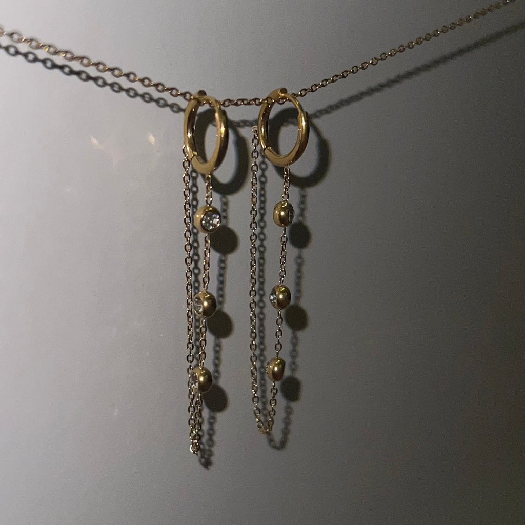 Lainey Jo Crystal Earrings