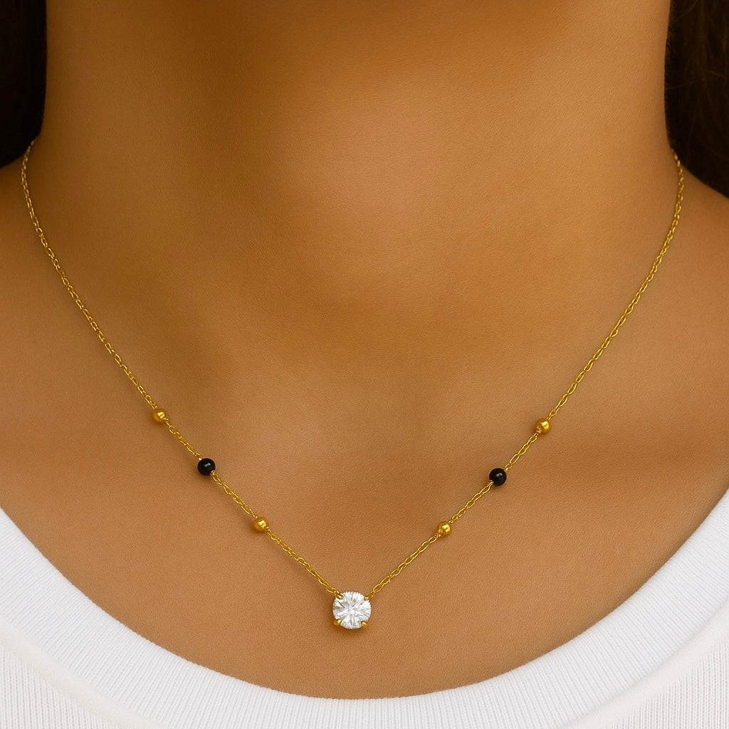 Solitaire Mangalsutra