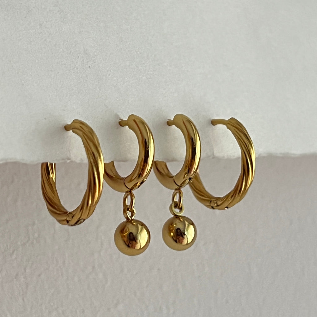 Ela-Bella Earrings (set of 2)