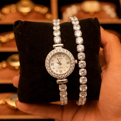 Lenora Tennis Bracelet Watch
