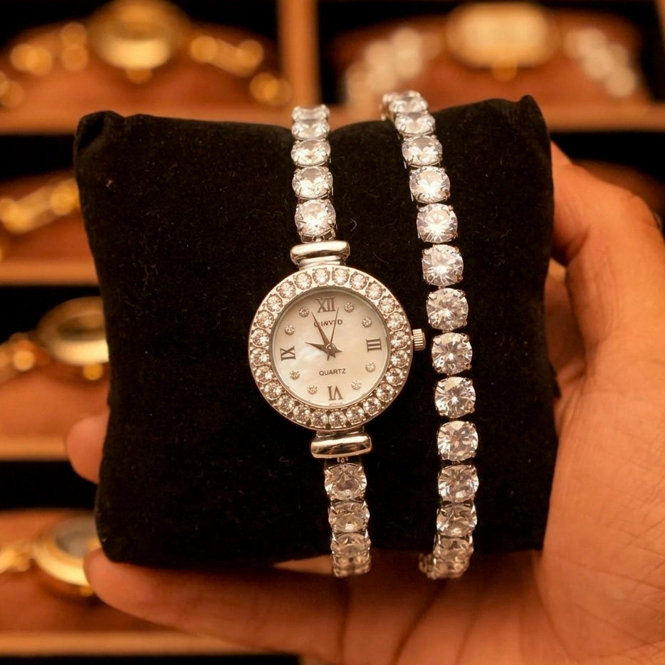 Lenora Tennis Bracelet Watch