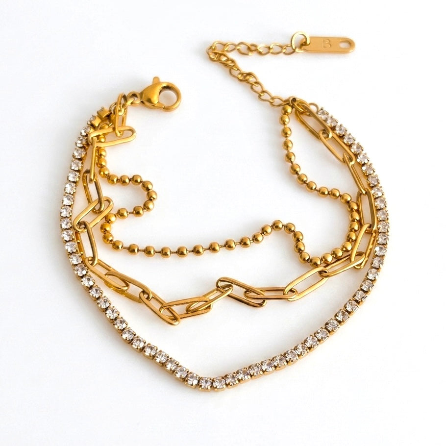 Shannon Luxe Stack Bracelet