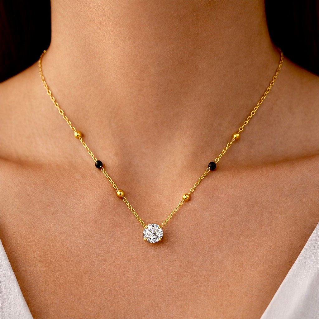 Solitaire Mangalsutra
