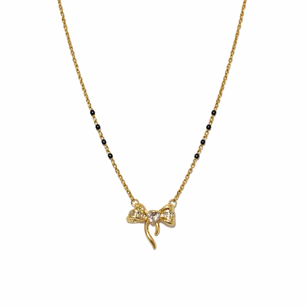 Baguette Bow Mangalsutra
