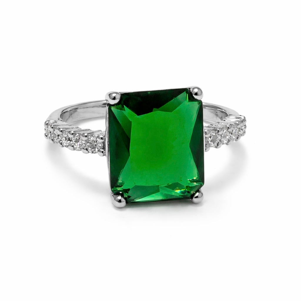 Medusa Emerald Ring