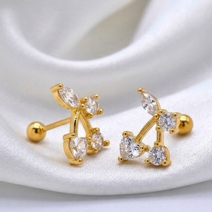 Cherry Ball Back Studs